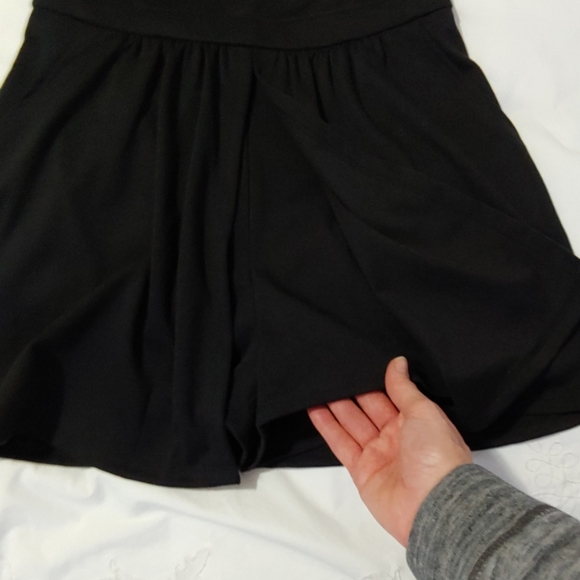 Black romper by Kalani Hilliker for Alyce Paris - Picture 2 of 6